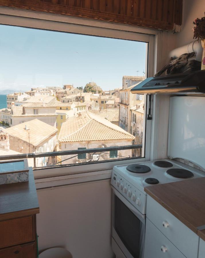 Roof Garden House Apartamento Corfu  Exterior foto