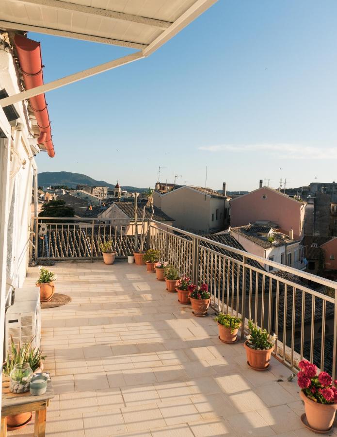Roof Garden House Apartamento Corfu  Exterior foto